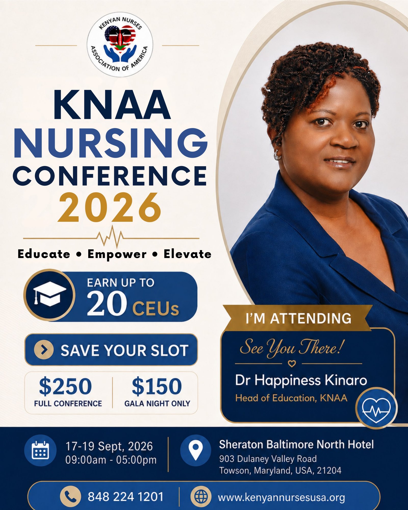 KNAA 2026 Nursing Conference poster 4