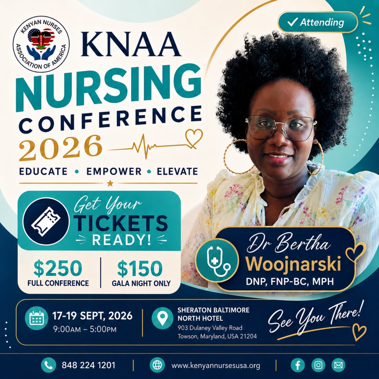 KNAA 2026 Nursing Conference poster 8